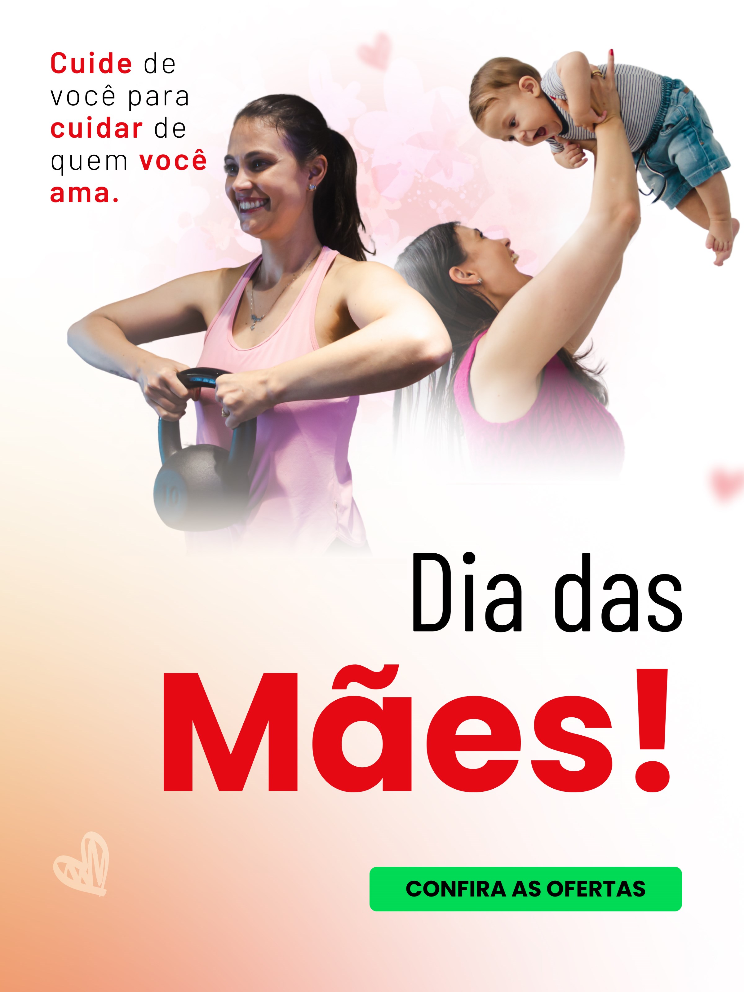 Banner promocional de Dia das Mães