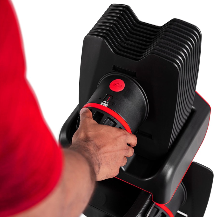 Barra Regulável BowFlex SelectTech 2080 - 9 a 36kg com Barra W