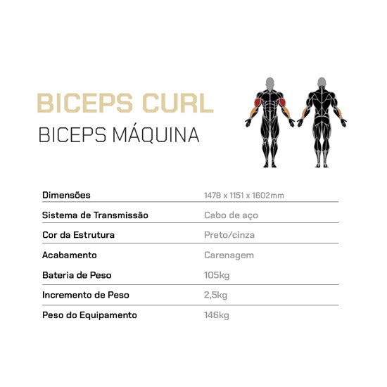 BICEPS CURL / BICEPS MÁQUINA