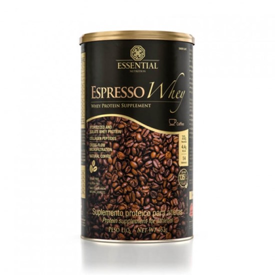 Espresso Whey Essential (Whey Protein Hidrolisado E Isolado Com Extrato De Café)