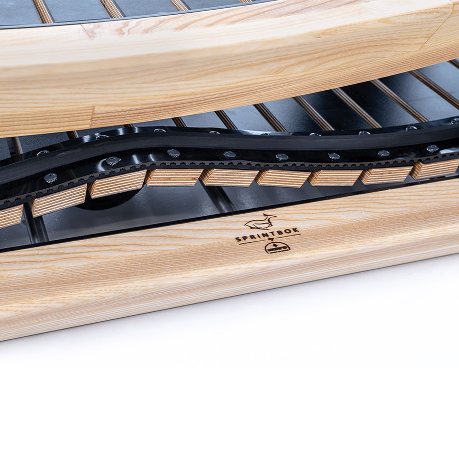 Esteira Ergométrica Curva Sprintbok Nohrd - Acabamento em madeira de Carvalho