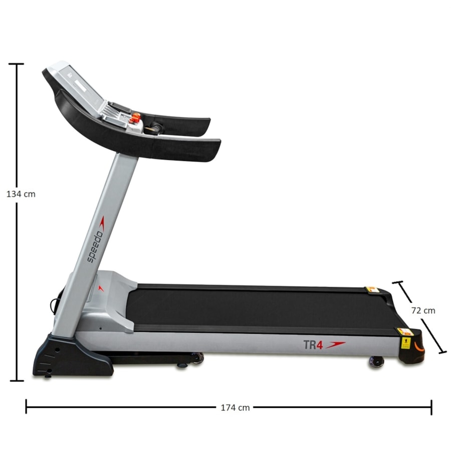 Esteira Ergométrica Speedo TR4 - Residencial