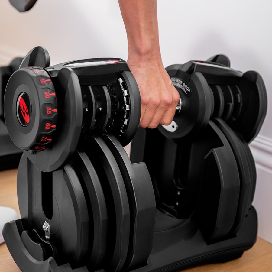 Halter Dumbbell Regulável Bowflex SelectTech 1090 - 4 a 41 kg