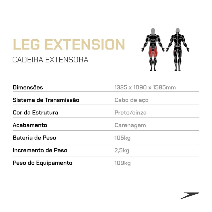 LEG EXTENSION / CADEIRA EXTENSORA