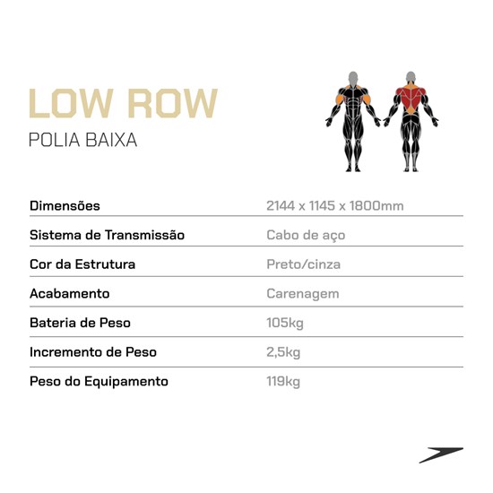 LOW ROW / Polia Baixa
