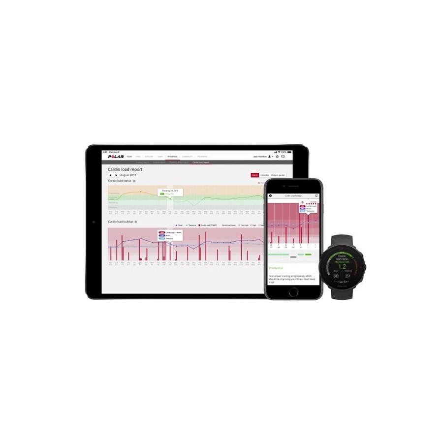 Polar Vantage M Preto - Relógio Multiesportivo com Monitor de Frequência Cardíaca