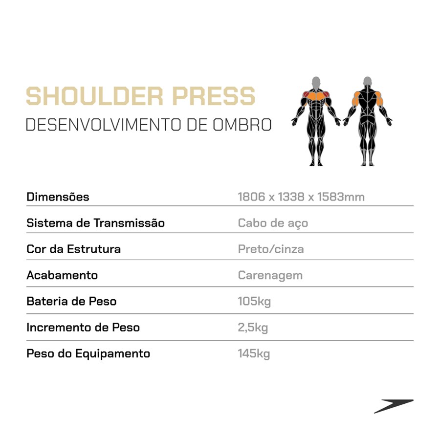 SHOULDER PRESS / DESENVOLVIMENTO DE OMBRO