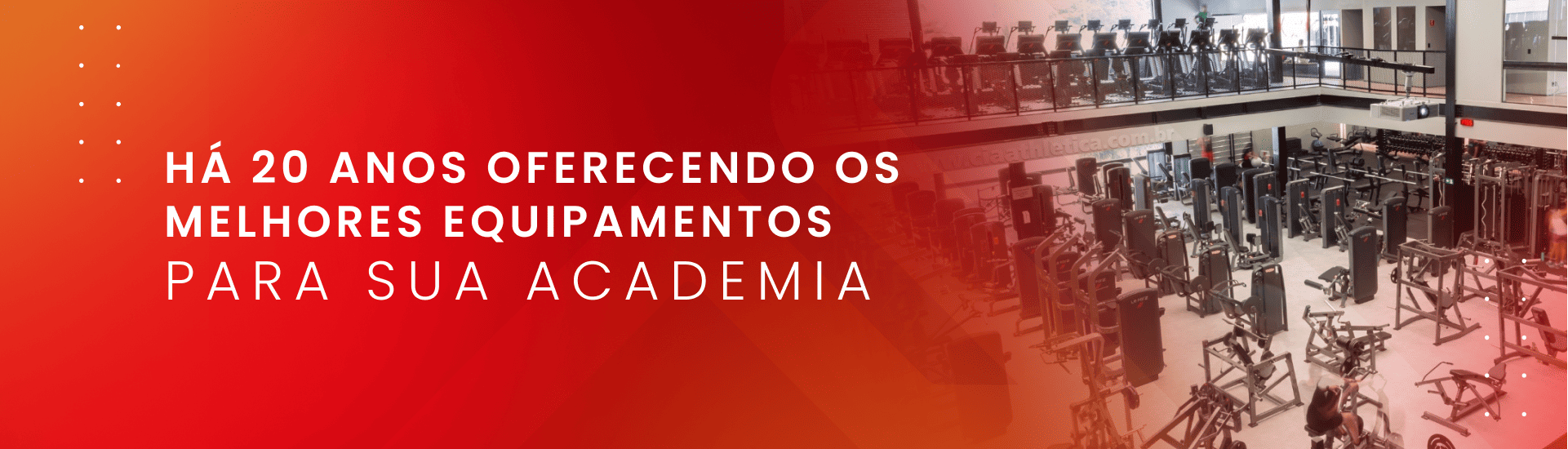 banner promoção para academia